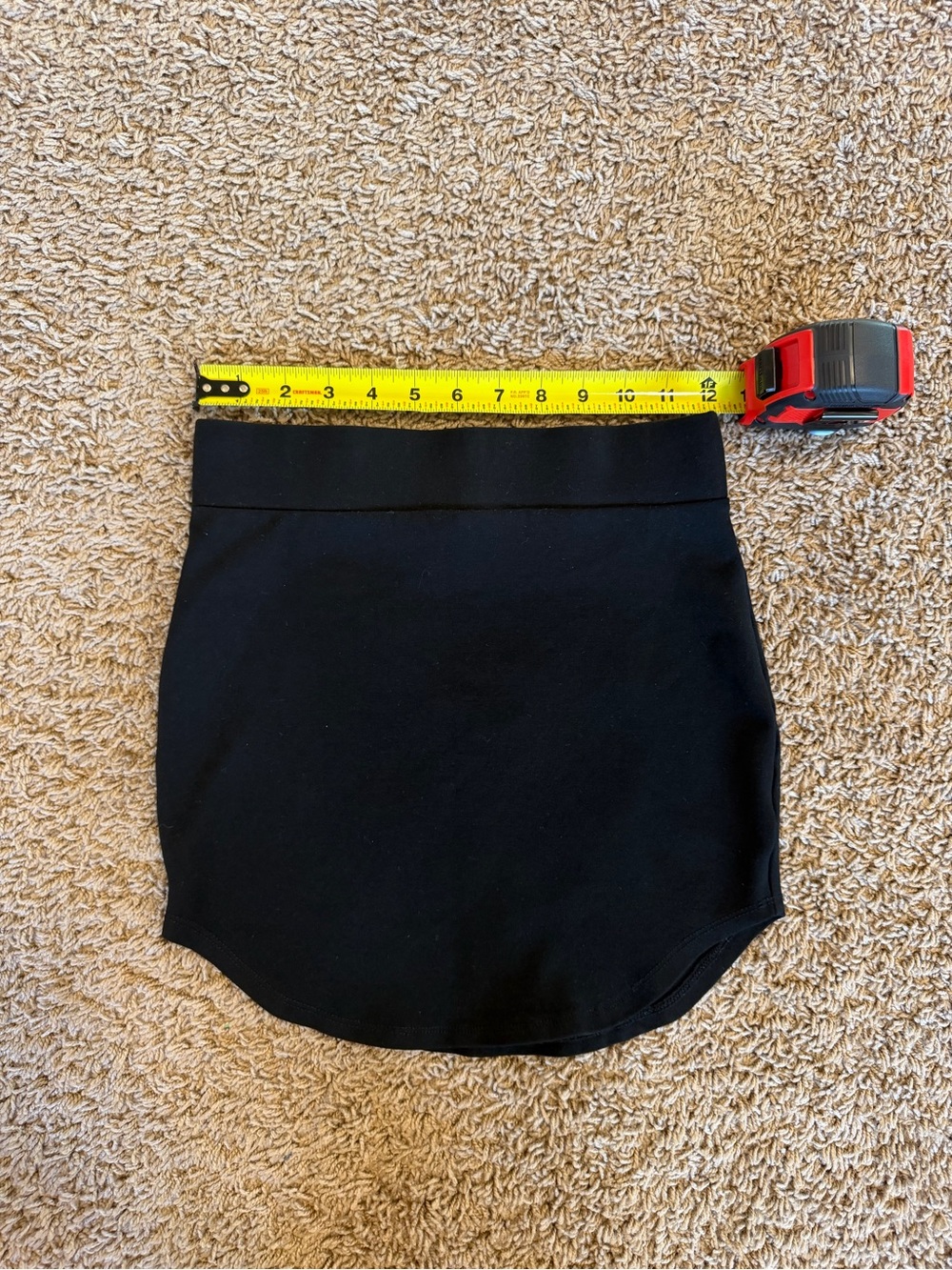 Forever 21 Black High-Rise Mini Skirt